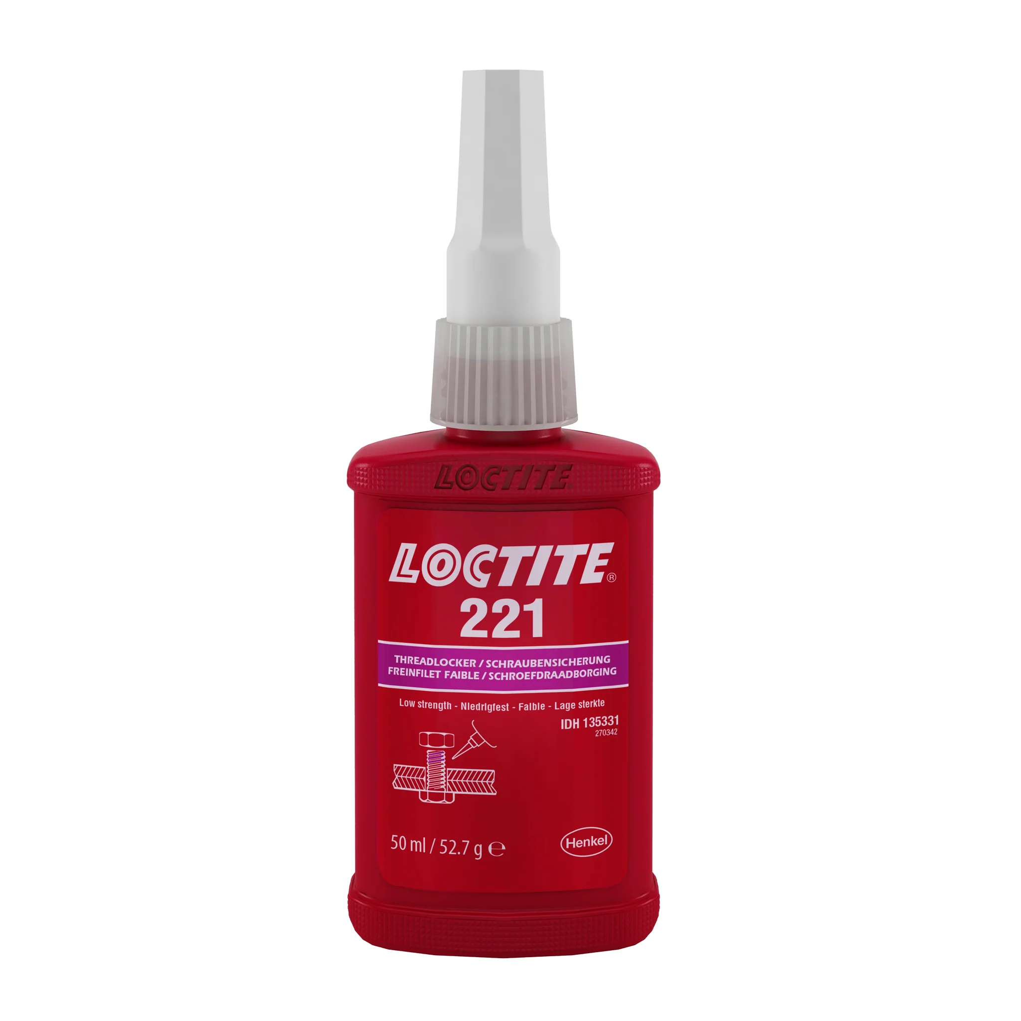 乐泰221螺纹锁固剂